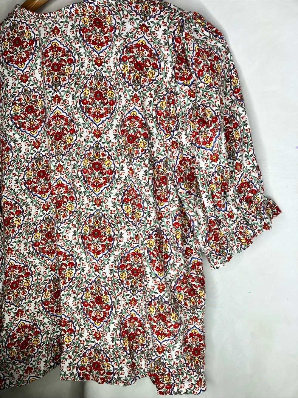Boden floral puff sleeve top 10